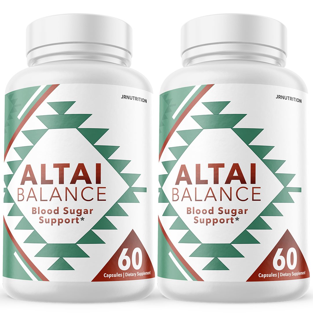 Altai Balance - Blood Sugar Support Dietary Supplement 60 Capsules (2 Pack)